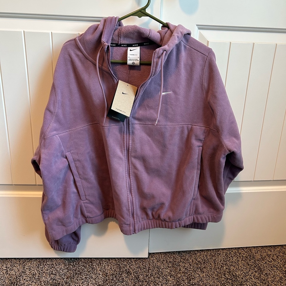 Nike Kids Lavender Fleece Jacket